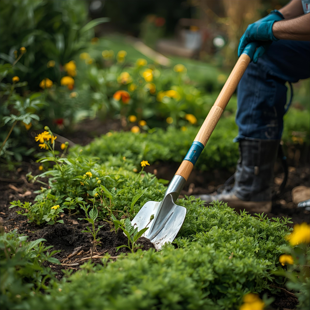 Jardin parfaitement entretenu